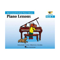 Hal Leonard Piano Lessons w/CD - Book 1