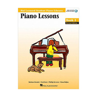 Hal Leonard Piano Lessons w/CD - Book 3