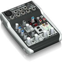 Behringer Xenyx Q502USB Premium 5-Input, 2-Bus Mixer with USB/Audio Interface