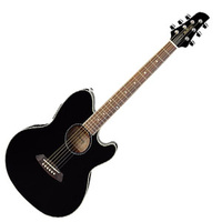 Ibanez TCY10E BK Talman Acoustic/Electric Guitar In Black