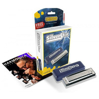 Hohner Enthusiast Series Silverstar Harmonica in the Key of E