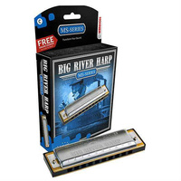 Hohner MS Series Big River Harmonica in the Key of D