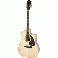 Epiphone AJ-220SCE Solid Top Acoustic-Electric Guitar Natural