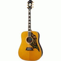 Epiphone Masterbilt Excellente AC/EL Guitar in Antique Natural Aged Gloss