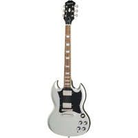 Epiphone SG Standard Electric Guitar in Silver Mist with Premium Gig Bag