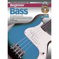Progressive Beginner Bass Book/CD/DVD