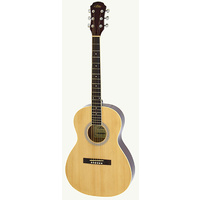 Aria AP-15 Parlour Acoustic Guitar in Satin Natural