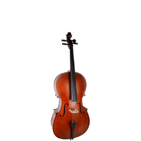 Ernst Keller CB295E Series 1/4 Size Cello Outfit in Antique Semi-Matte Finish