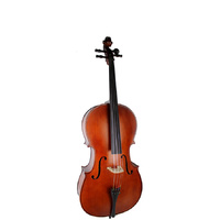 Ernst Keller CB300E Series 1/2 Size Cello Outfit in Matte Finish