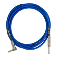 DiMARZIO - 10 foot pro guitar cable. Blue