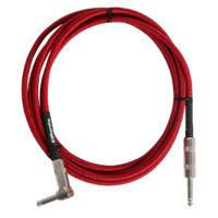 DiMARZIO - 10 foot pro guitar cable. Red