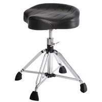 Gibraltar 9900 Series 4-Post Drum Throne with Oversized Motostyle Contoured Seat