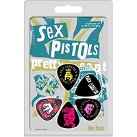 Hot Picks 6-Pack Sex Pistols Licensed Guitar Pick Packs