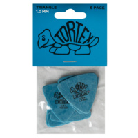 JIM DUNLOP - Tortex Triangles Players Pack. 1.0mm. 6 in a display bag.