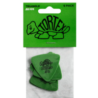 JIM DUNLOP - Tortex Triangles Players Pack. .88mm. 6 in a display bag.