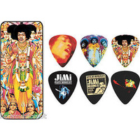 Hendrix Collectors Pick Tin 12 Picks Bold As Love