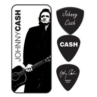 Johnny Cash Pick Tin 5 picks