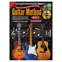 Progressive Guitar Method Book w/CD & DVD