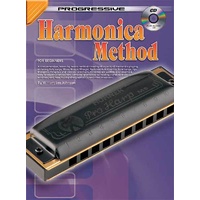 Progressive Harmonica Method Book/CD