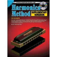 Progressive Harmonica Method Supplementary Songbook Book/CD