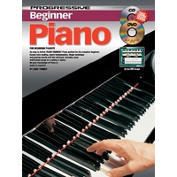 Progressive Piano Beginner Book w/CD & DVD