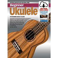Progressive Beginner Ukulele Book/Online Video & Audio