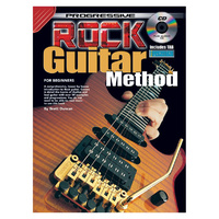 Progressive Rock Guitar Method Book w/CD
