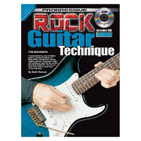 Progressive Rock Guitar Technique Book w/CD