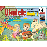 Progressive Ukulele Method for The Young Beginner Book/Online Video & Audio