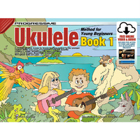 Progressive Ukulele Method for The Young Beginner Book/Online Video & Audio