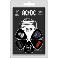 Perris 6-Pack AC/DC Licensed Guitar Pick Packs