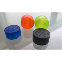 NU-X Pedal Topper Footswitch Caps Assorted Colours - Pk 5