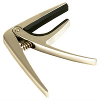 On Stage Ukulele Capo in Silver
