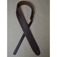 2.5″ Padded Upholstery Leather Strap Brown/Tan