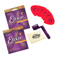 Elixir Acoustic Guitar String Pack