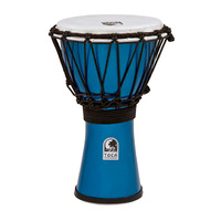 Toca Freestyle Colorsound Series Djembe 7" in Metallic Blue