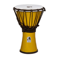 Toca Freestyle Colorsound Series Djembe 7" in Metallic Yellow