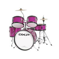 DXP Junior Series 5 Piece Drum Kit - Metallic Pink