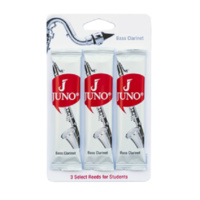 Juno Bass Clarinet Reeds - Strength 2 - 3 Pack